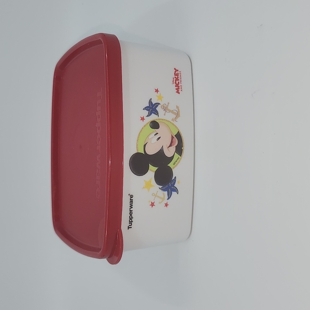 Tupperware Mickey Snack Box New